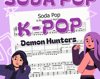 K-Pop Demon Hunters Piano Sheet Music (Printable PDF)