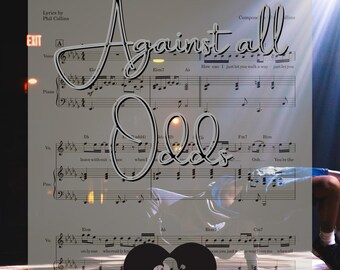 Against All Odds Piano Sheet Music: Intermediate Level (Printable PDF)