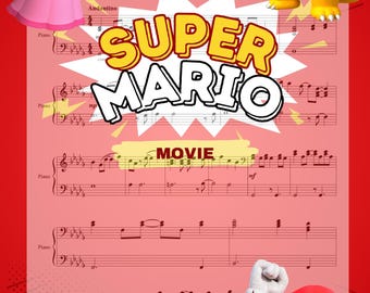 Peaches - Super Mario Bros. Piano Sheet Music (Printable PDF)
