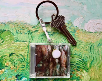 Custom Mini Album | CD Keychain with NFC | Play Your Favorite Spotify Song Instantly | Personalized Music Gift, Music Keychain CD Album