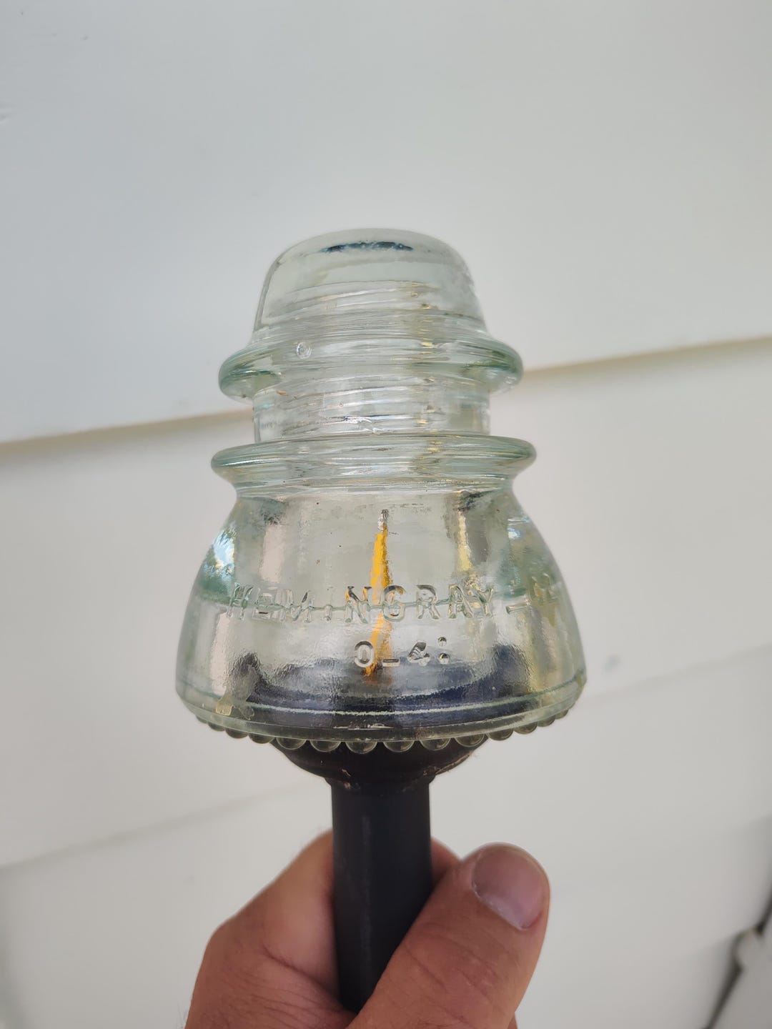 Glass Insulator Solar Lights - Etsy