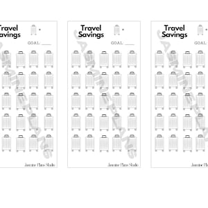 Travel Savings Tracker