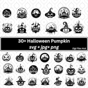 Pumpkin SVG Bundle, Pumpkin SVG, Pumpkin Vector, Halloween Svg, Pumpkin Shirt svg,Fall Clipart,Autumn Clipart,Cut File for Cricut,Silhouette