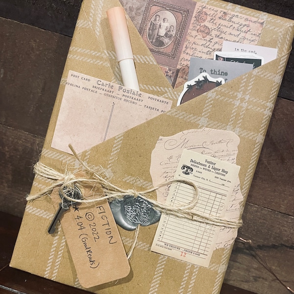 Blind Date w/ a Book- Vintage Wrap