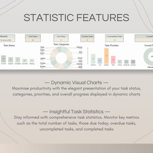 Searchable Task Chart Task Scheduler Spreadsheet Template, Project Tracking Software ...
