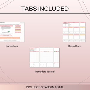 Pomodoro Tracker Spreadsheet Google Sheets Productivity Timer Study
