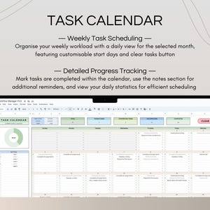 Multi Project Manager and Gantt Chart Planner Spreadsheet, Task Tracker ...