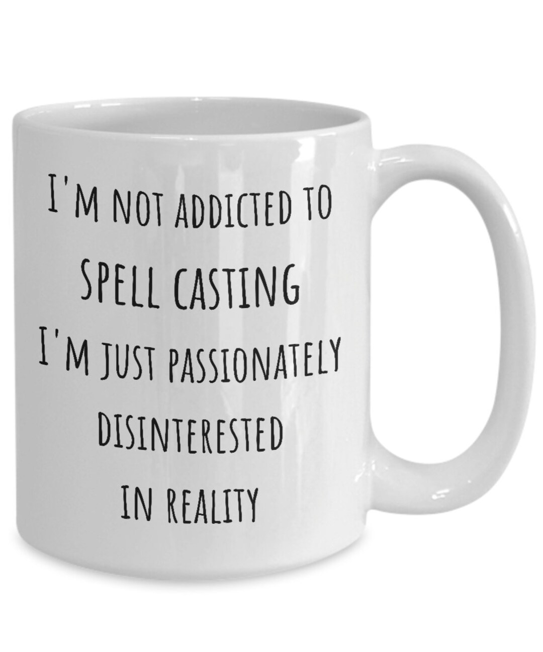 Spell Casting Coffee Cup for Witch Mug for Witchy Friend Gift for Spell ...