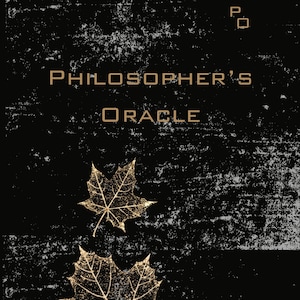 Philosophisches Orakel Deck mit 78 Karten