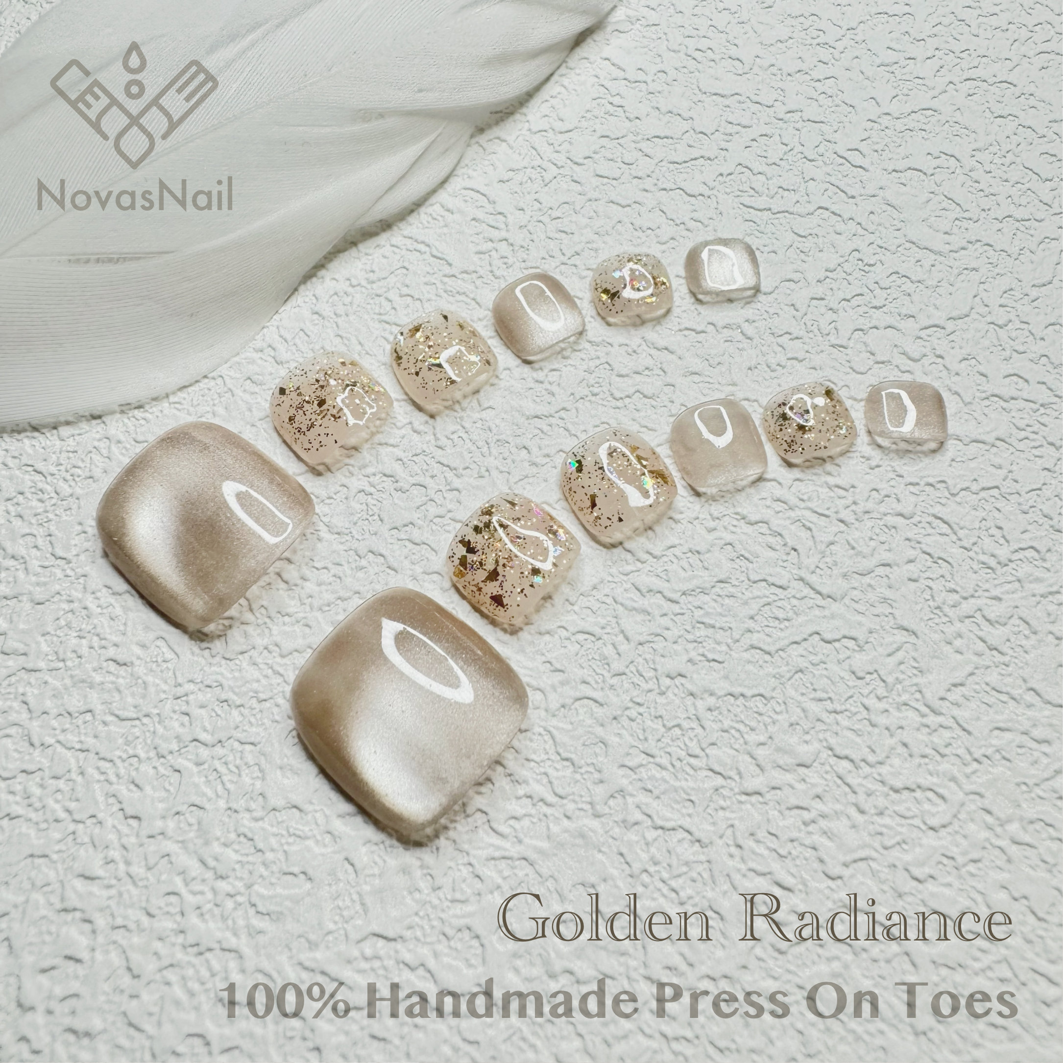 Floor to Toe Nude Nails That Flawlessly Blend