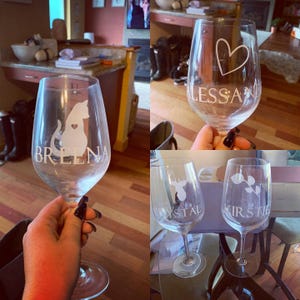Custom Wine Glass Sticker, Barware decor, Custom Vinyl labels, Drinkware Accessory, Customize Your Drinks, Personalized Glassware