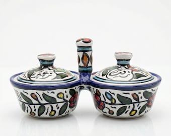 Zait and Zaatar Double Dish - Zahra