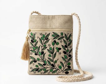 Zaytoun Tatreez Mini Crossbody