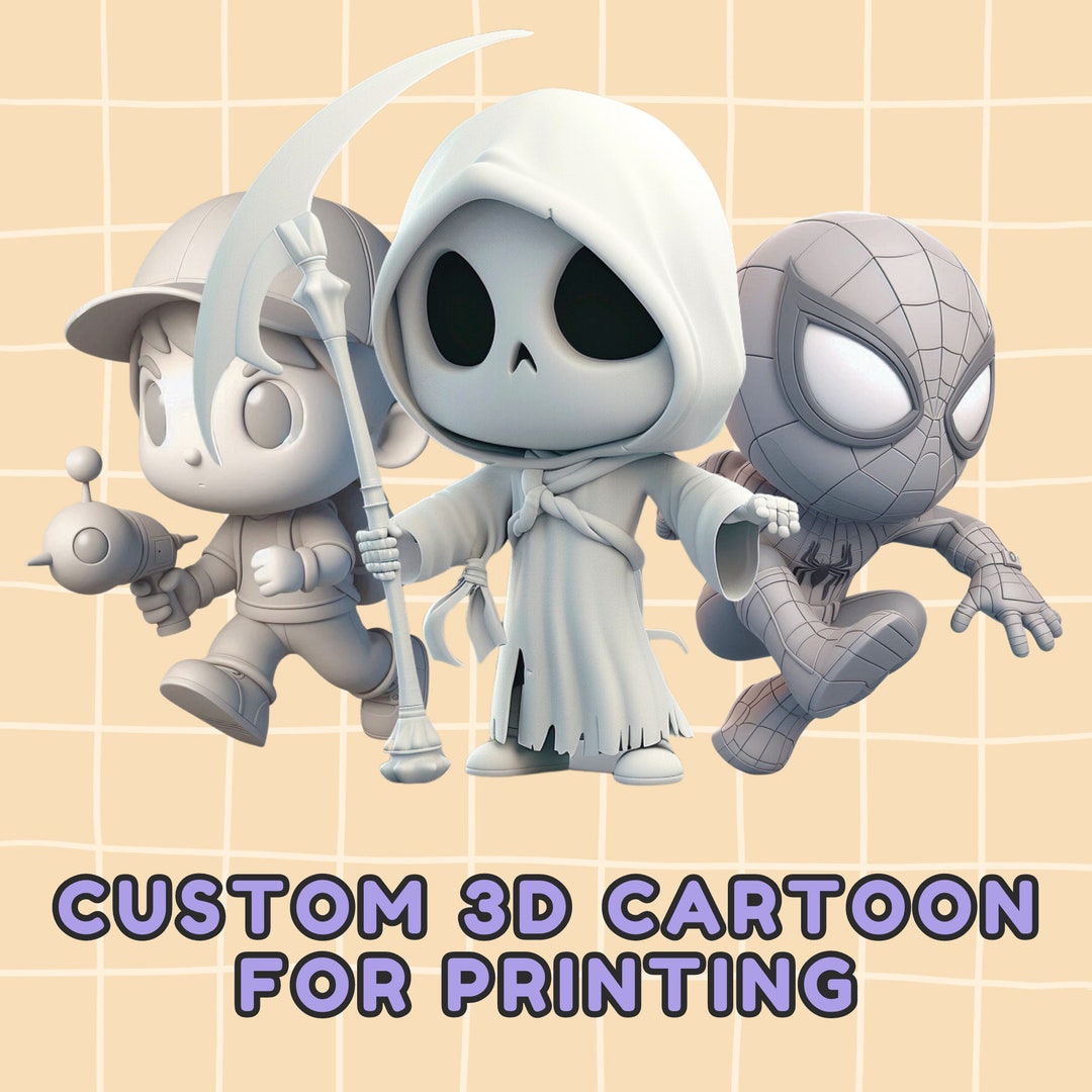 CUSTOM 3D MODEL for 3D Printing Model 3D Printing on Demand Custom 3D ...
