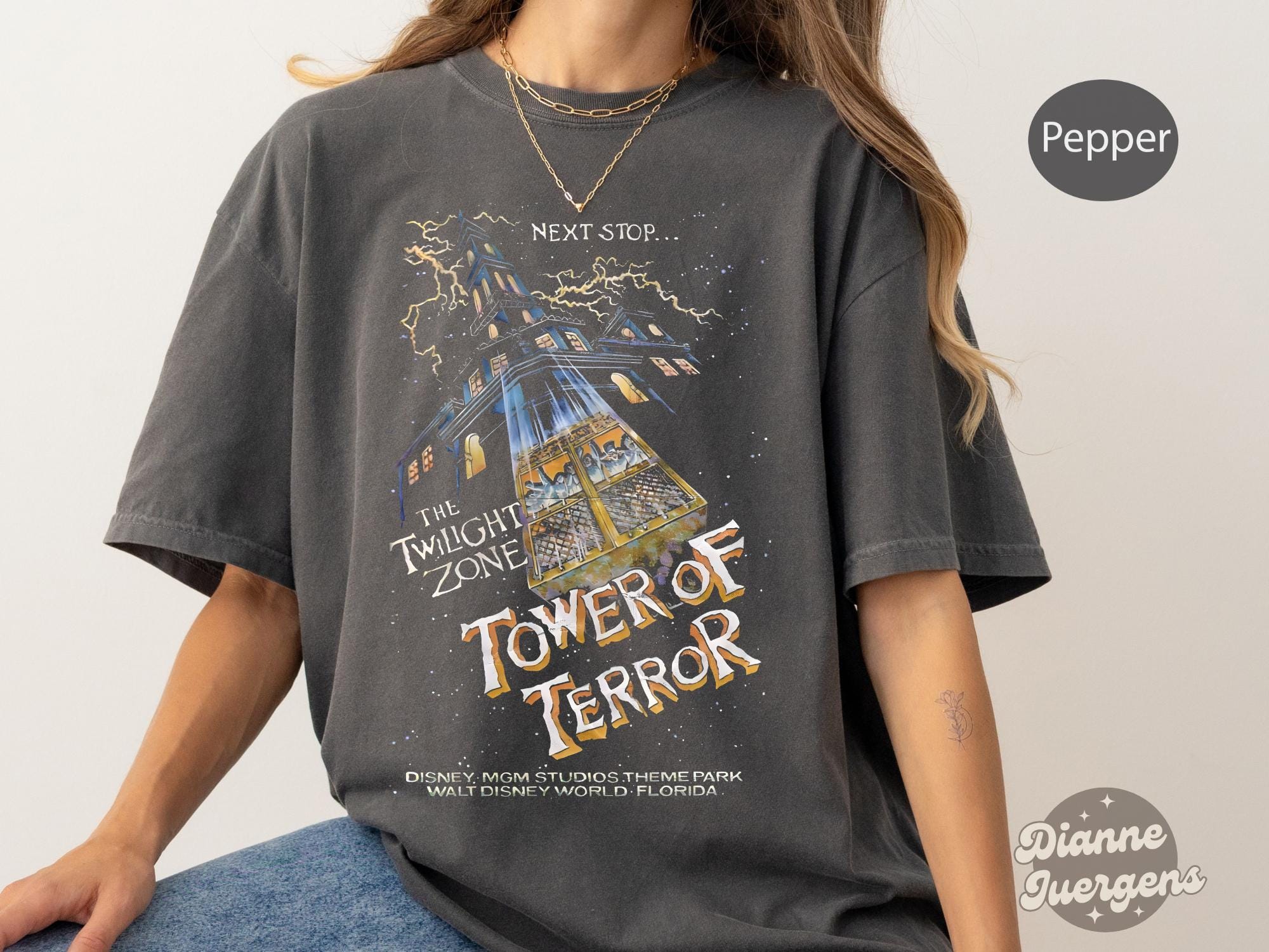 Tower of Terror Shirt - Etsy