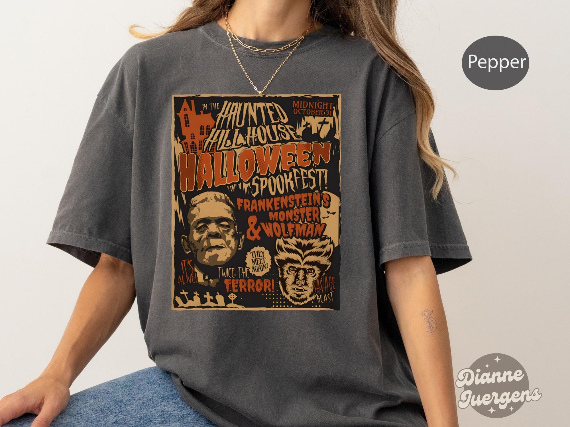 100 Tシャツ　house on the hill Relaxation T-Shirt in Black | Vans