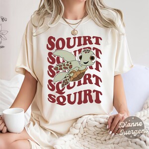 Comfort Colors® Squirt Shirt Nemo, Finding Nemo Shirt, Disney Pixar Shirt, Disney Finding Dory Shirt, Squirts Snorkeling, Disney Shirt