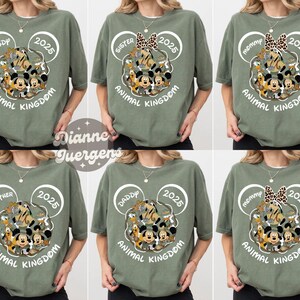Custom Disney Animal Kingdom Shirts, Family Matching Disney Safari Shirt, Disney Animal Kingdom Trip Shirts, Personalized Animal Kingdom Tee