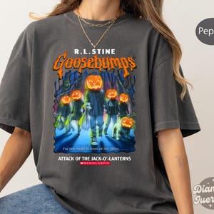 Goosebumps Shirt, Goosebumps Tshirt, Horrorland Shirt, R.L.Stine Goosebumps Shirt, Goosebumps Halloween Shirt, Halloween Shirts, Horror Book