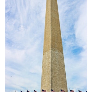 Fotografía del Monumento a Washington DC / Skyline de Washington DC / Foto Digital / Impresión Digital / Descarga Instantánea