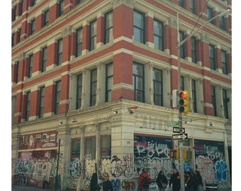 New York Streetside Photograph | New York City '24 | Film Photography | Digital Prints | Instant Download