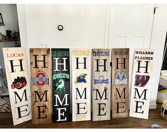 Personalized High School or Pro Sports Sign