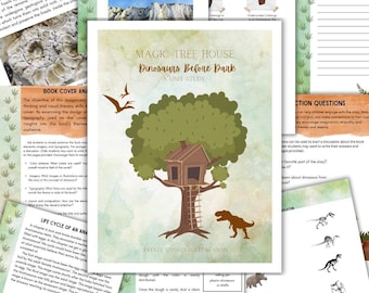 Magic Tree House: Dinosaurs Before Dark Unit Study - Primary Grades