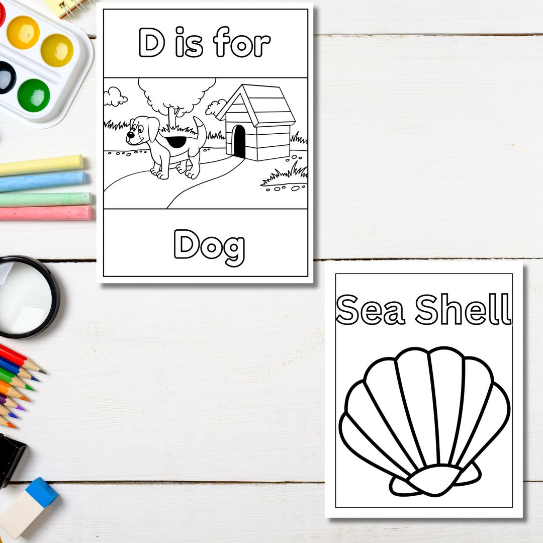 Coloring Pages for Preschoolers Alphabet Coloring Pages ABC Coloring
