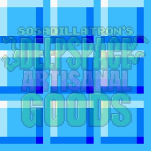 8-Block Seamless Pattern - Blue On Blue - 8-Bit Pixel Blocks
