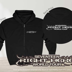 SEVENTEEN RIGHT HERE JAPAN パーカー フーディ L(Seventeen SEVENTEEN RIGHT HERE JAPAN パーカー フーディ L(Seventeen