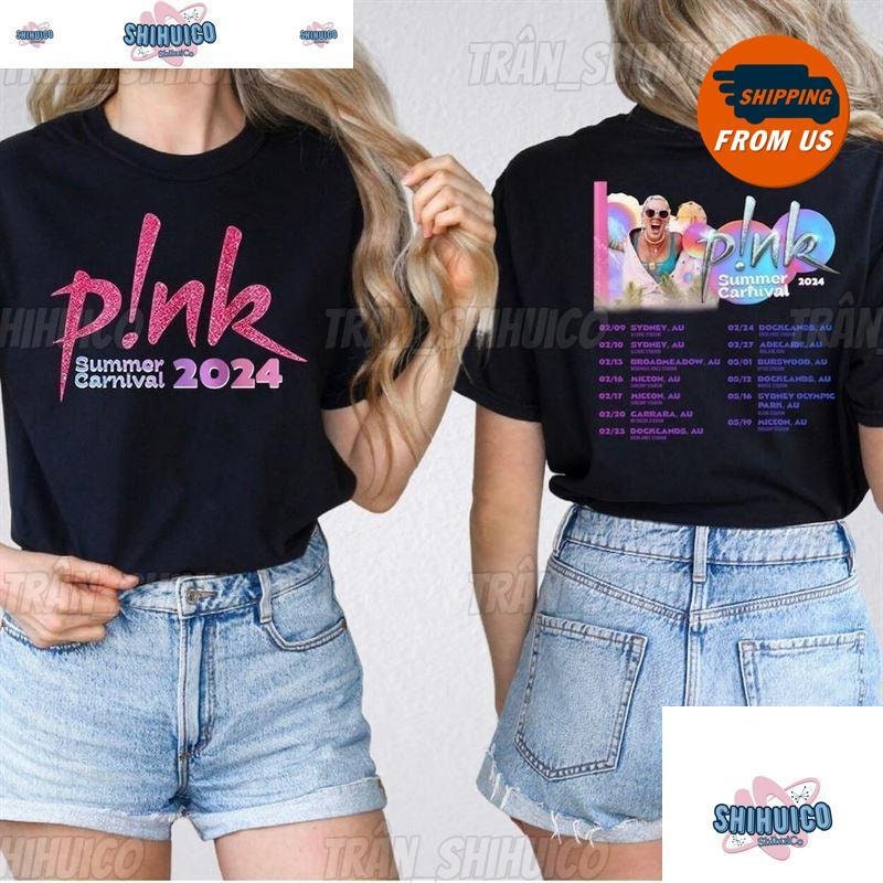 Pink Summer Carnival 2024 Shirt, Summer Carnival Tshirt, Music Tour 2024 Shirt