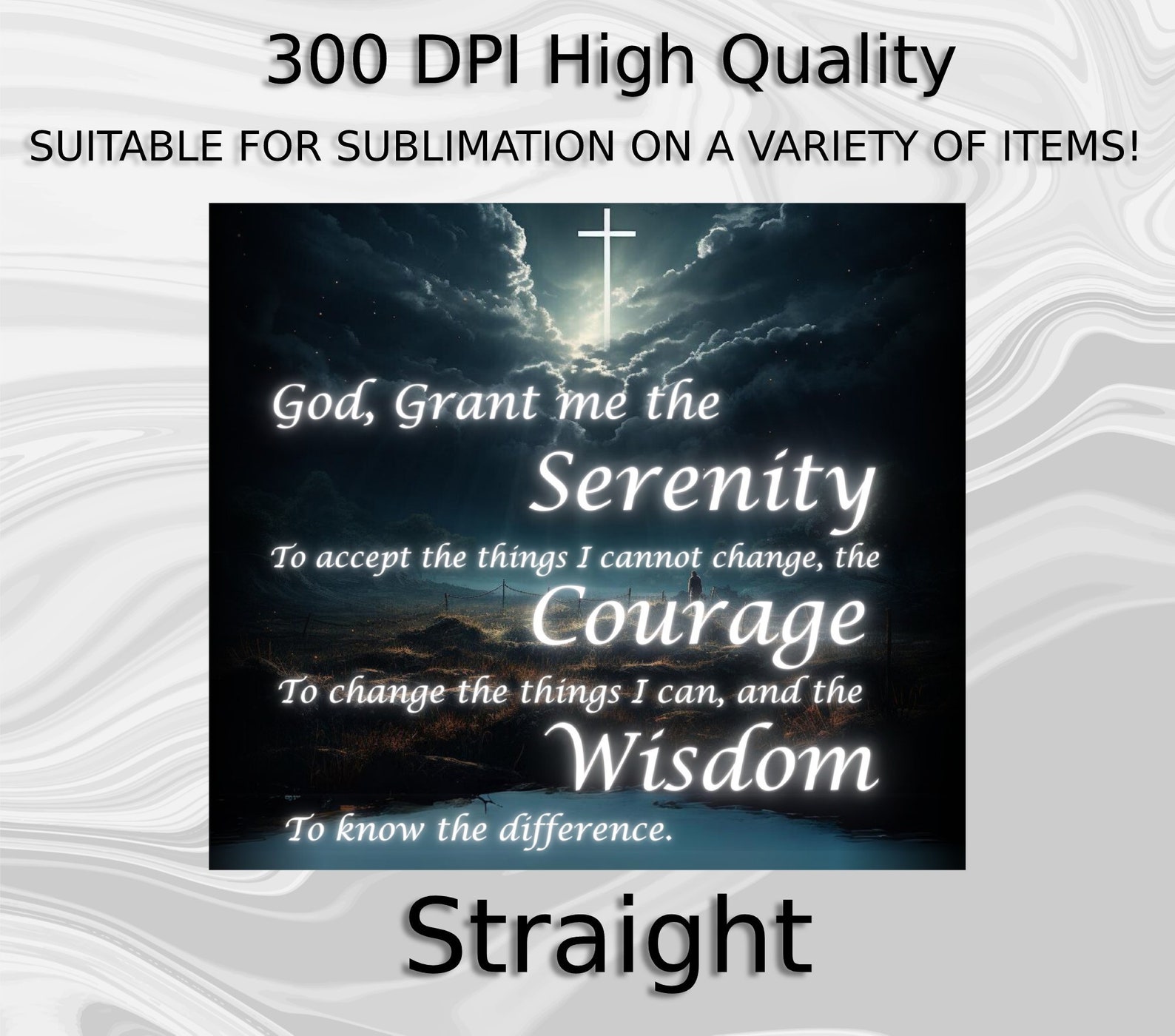 Citrine Luxe AWB - Serenity Prayer