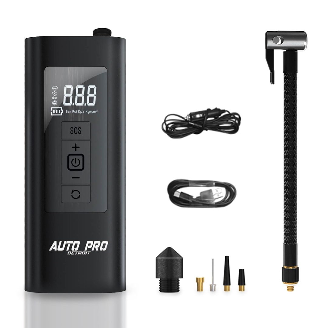 Portable Air Compressor Tire Inflator Digital Air Compressor Father's