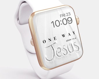 John 14:6 Scripture Apple Watch Wallpaper (Digital Download)