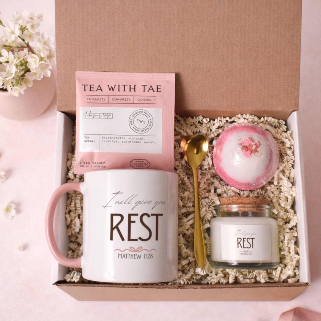 New Mom Gift Box Postpartum Care Christian Gift for Mom Self Care ...