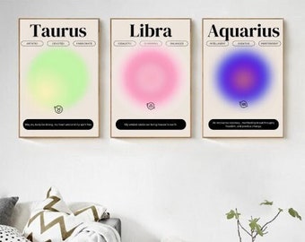 Taurus Poster - Zodiac Poster Collection