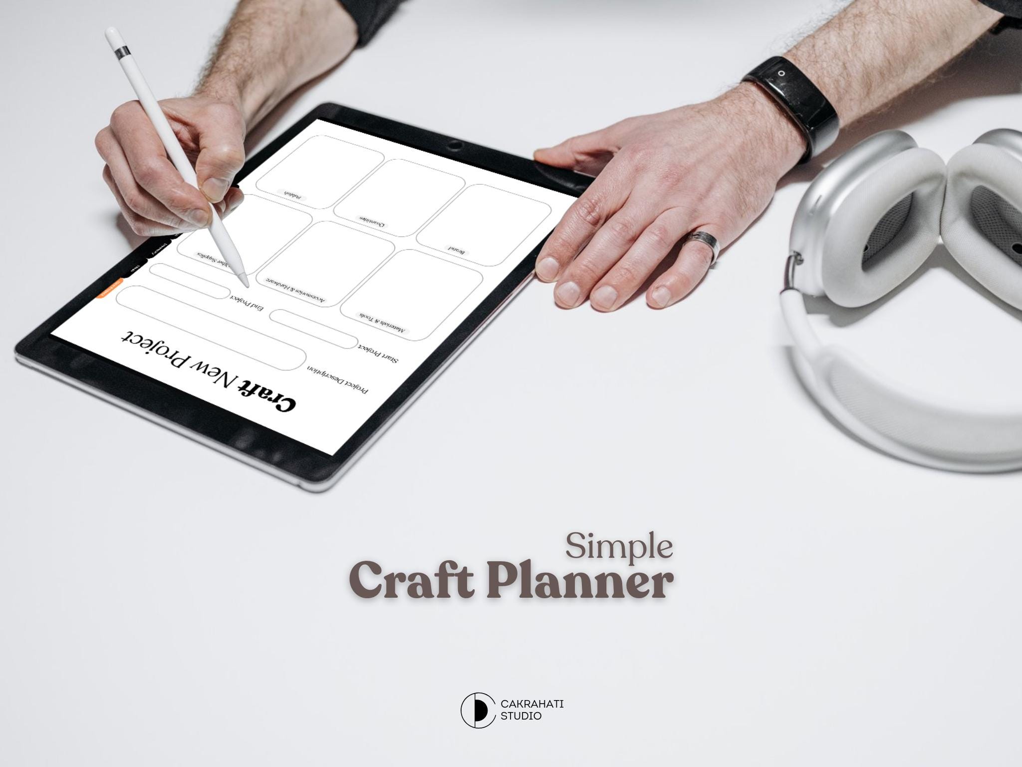 Simple Craft Planner PDF – Digital Project Organizer for Crafters | DIY ...