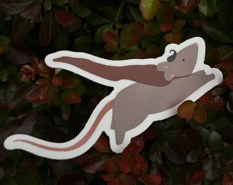Super Hero Rat Sticker | 3” Vinyl Laptop Decal