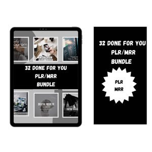 Digital product bundle,Master resell right for passive income,Mrr, plr items,digital marketing course with mrr