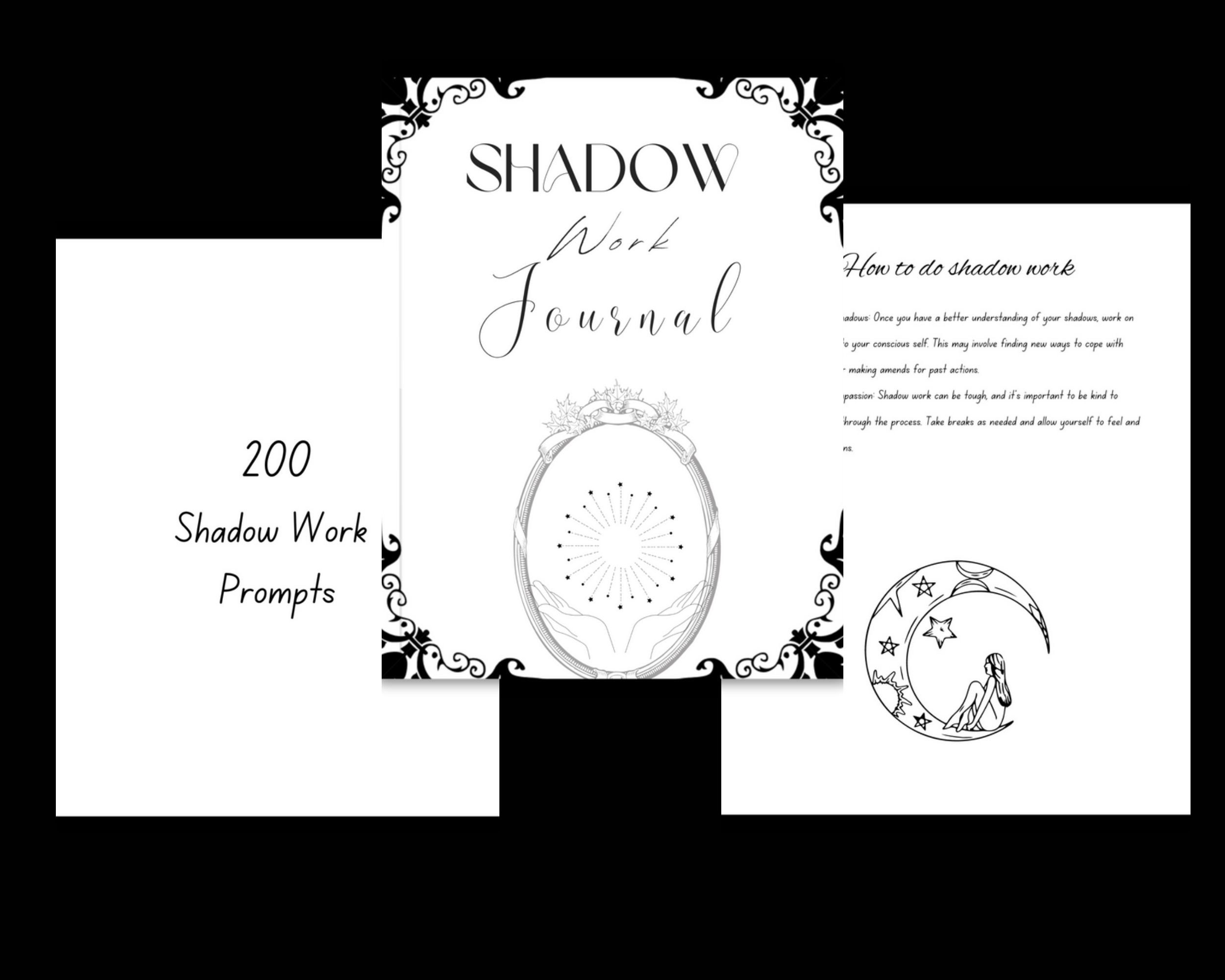 Shadow Work Journal printable Shadow Work Journalmental ...