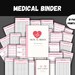 Medical Planner Printable,medical Binder,healthcare Planner,wellness ...