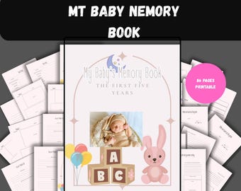 Printable Baby Memory Book: First Five Years (PDF)