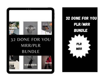 32 DFY eBook Bundle: PLR/MRR Digitales Marketing (Digitaler Download)