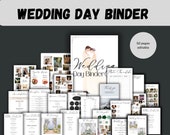 Editable Wedding Day Binder Template: Printable Bridal Planner (Digital Download)