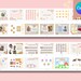 Busy Book Boho Rainbow Theme Photobook Worksheet Editable Canva ...