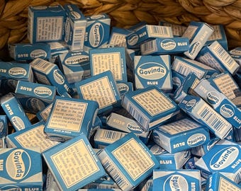 Blue Anil Squares