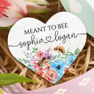 Custom Wedding Seed Paper Hearts Wedding Favor for Guest Wildflower Seed Paper Wedding Personalized Favor Gift Tags Wedding Thank You Gift