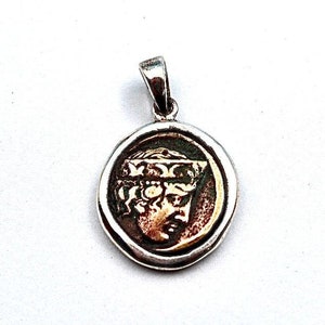 Ancient Roman coin from the time of the Roman Empire