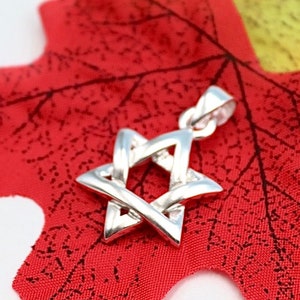 Sterling Silver David Star pendant