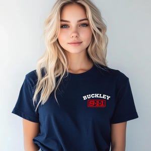 9-1-1 TV Show LAFD T-SHIRT - Short Sleeve